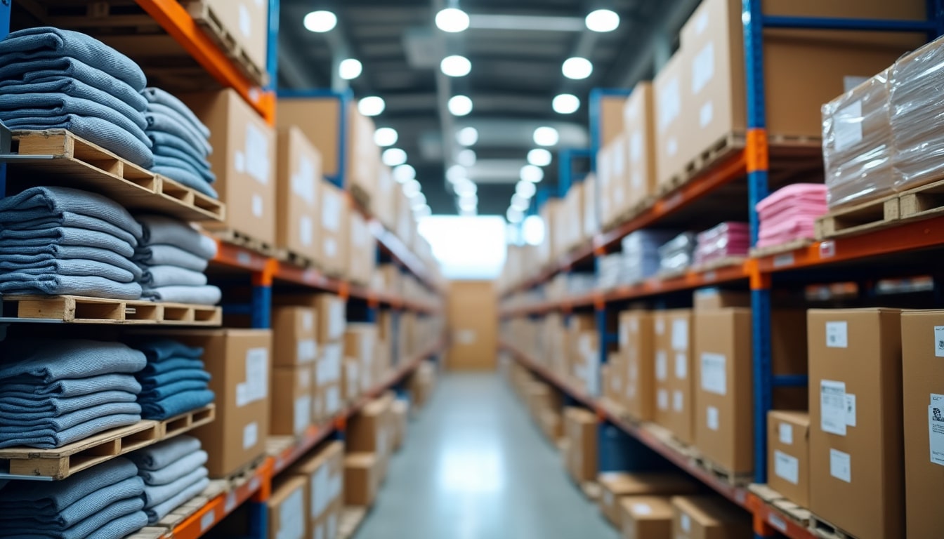 Gestion des stocks pour une entreprise de vêtements