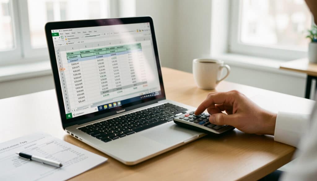 Tableau préparatoire de TVA Excel gratuit à télécharger
